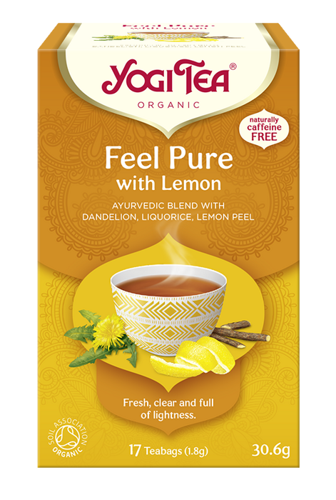 Herbata Yogi Tea Feel Pure with Lemon 30,6g