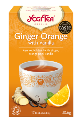 Herbata Yogi Tea Ginger Orange 30,6g
