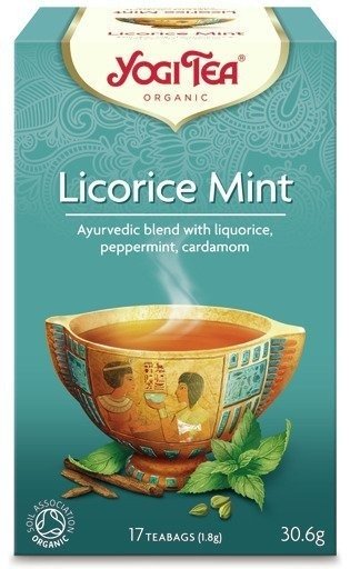 Herbata Yogi Tea Licorice Mint 30,6g