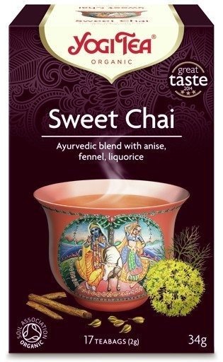 Herbata Yogi Tea Sweet Chai 34 g