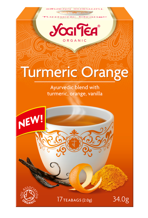 Herbata Yogi Turmeric Orange 34 g