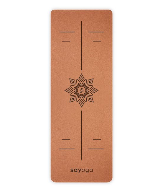 Korkowa mata do jogi Sayoga Cork Mat OUTLET