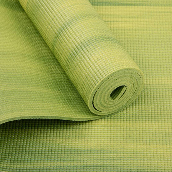 Mata do jogi Ganges 6 mm - zielono - żółty
