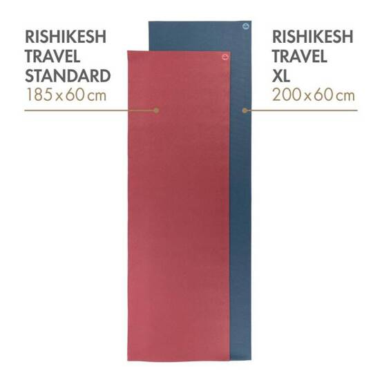 Mata do jogi Rishikesh Travel 2mm - Różne kolory 