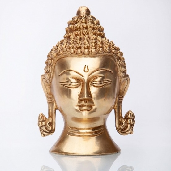 Mosiężna figurka Buddhy 15cm