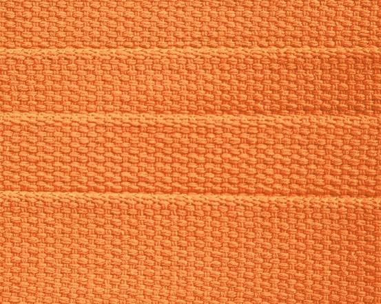 Pasek do jogi pomarańczowy 280 cm x 4 cm