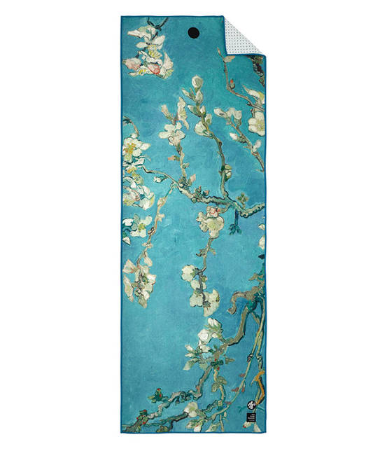 Ręcznik do jogi Manduka Yogitoes Repreve Van Gogh Almond Blossom