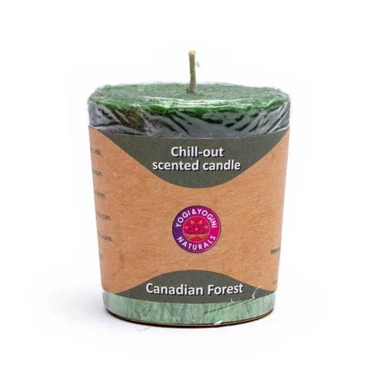 Świeca zapachowa Chill-out - Kanadyjski las