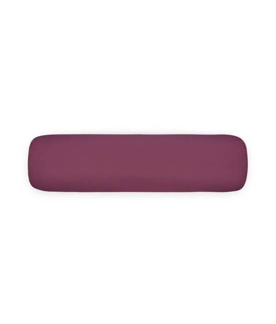Wałek do jogi z fioletowym pokrowcem 
