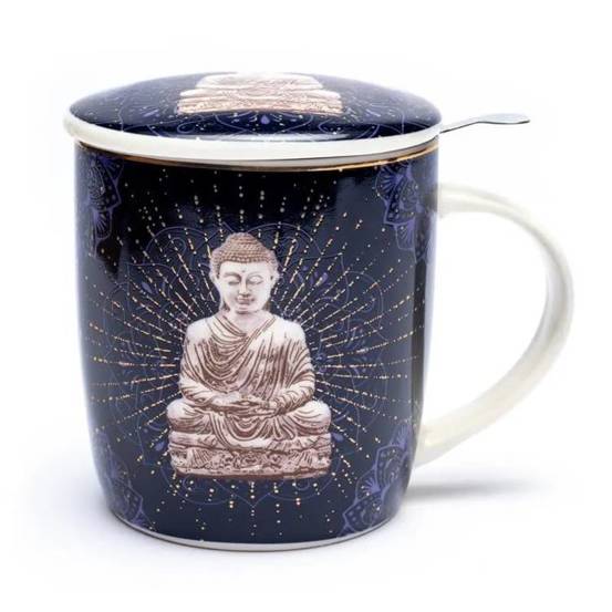 Zaparzacz do herbaty - Niebieski Budda