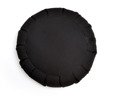 Czarna poduszka do medytacji z bawełny - Zafu 